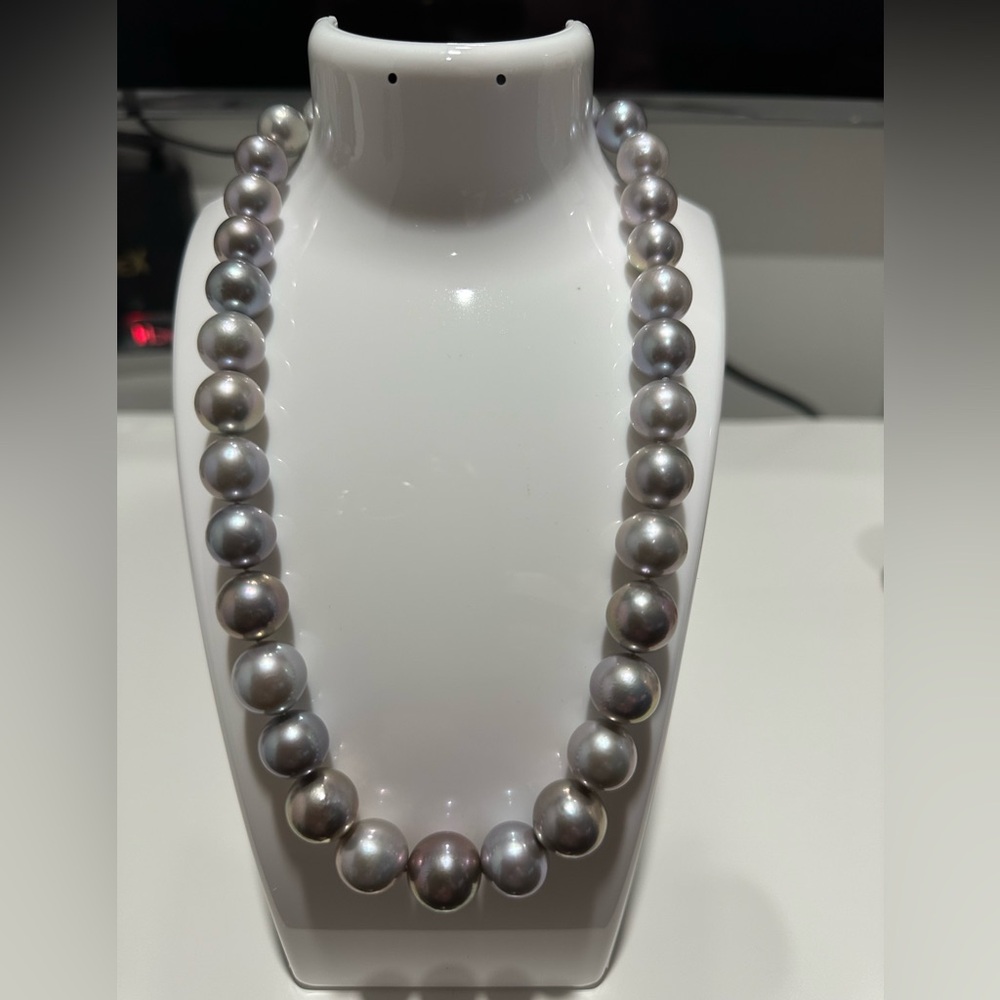 Real Silver pearls by Baroque